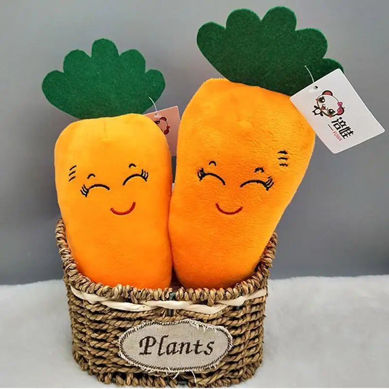 Vegetable Friends Plushie Doll - Soft Plush Toys - Scribble Snacks