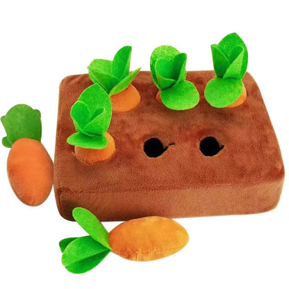 Velvety Carrot Plush Toy - Soft Plush Toys - Scribble Snacks