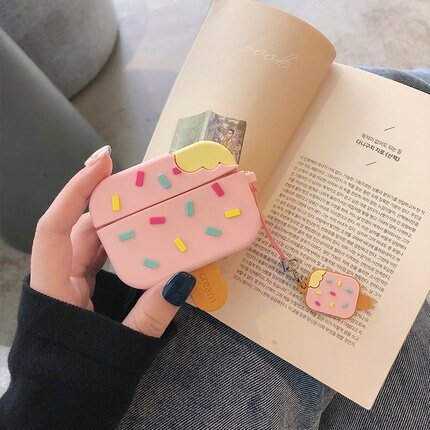 Watermelon Ice Cream Silicone Case for AirPods 1, 2, Pro - Airpods Cases - Scribble Snacks