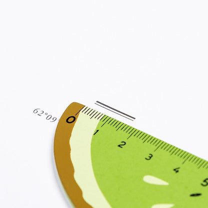 Watermelon Wooden Straight Ruler 2-Pack - Rulers - Scribble Snacks