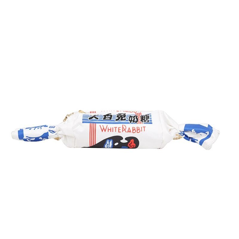 White Rabbit Creamy Candy Canvas Handbag - Bags & Backpacks - Scribble Snacks