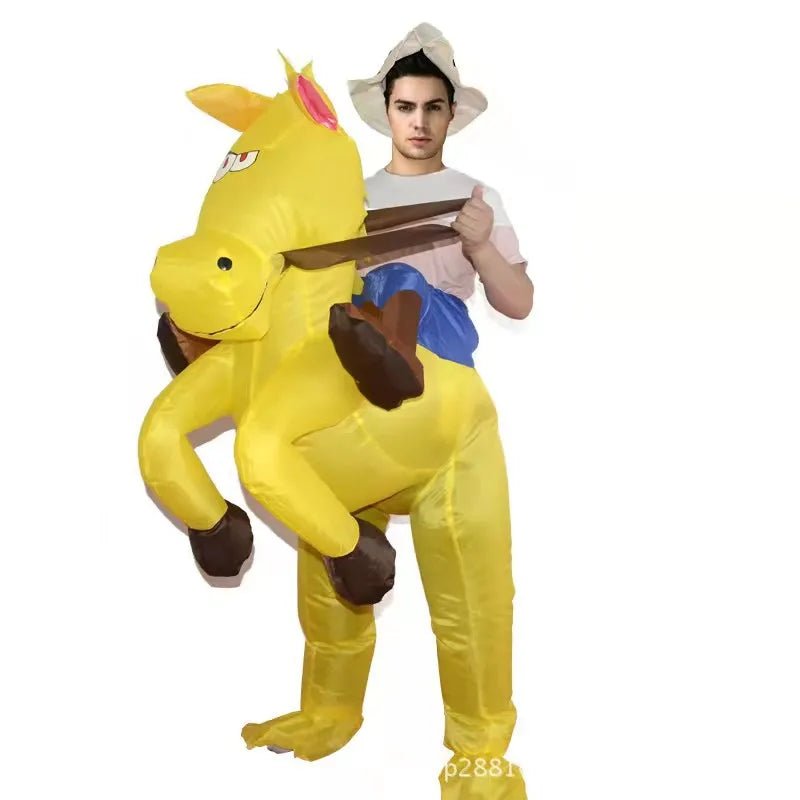 Wild West Inflatable Costume - Inflatable Costume - Scribble Snacks